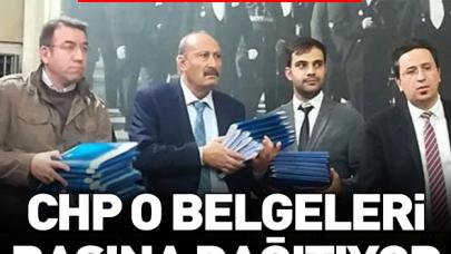 CHP para transferi iddiasıyla ilgili belgeleri basına dağıtıyor!