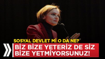 Kaftancıoğlu: Biz bize yeteriz de siz bize yetmiyorsunuz!