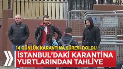 Avrupa'dan gelen Türk vatandaşları karantinadan çıkıyor