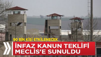 İnfaz kanun teklifi Meclis'te! Kimler etkilenecek?