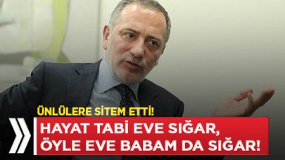 Fatih Altaylı, 'Hayat Eve Sığar' diyen ünlülere sitem etti: Öyle eve babam da sığar!