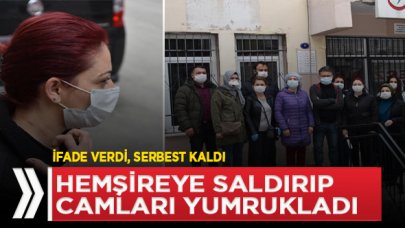 Sağlıkta şiddet bitmiyor! Hemşireye saldırdı, ifade verip serbest bırakıldı