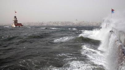 Meteoroloji'den İstanbul için fırtına uyarısı