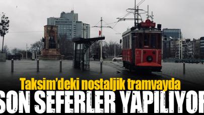 Taksim Tünel Nostaljik Tramvay, Kadıköy-Moda Tramvay ve Taksim-Kabataş Füniküler Hattı'nda son seferler