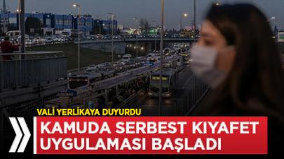 İstanbul'da serbest kıyafet uygulaması başladı