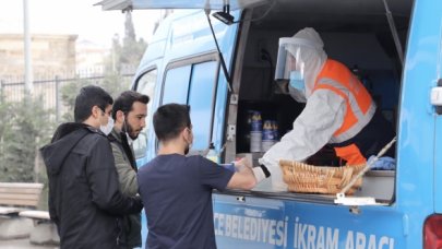 Büyükçekmece Belediyesi sağlık çalışanlarının yanında