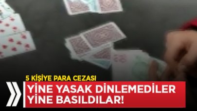 Fatih'te kahvehanede kumar oynayanlara baskın