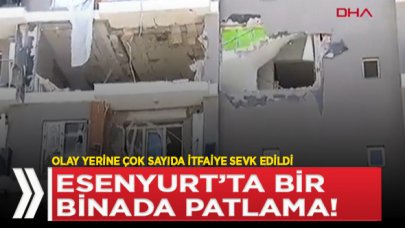 Son dakika... Esenyurt'ta bir binada patlama!