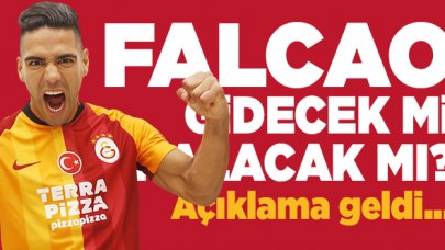 Falcao gidecek mi kalacak mı? Açıklama geldi...