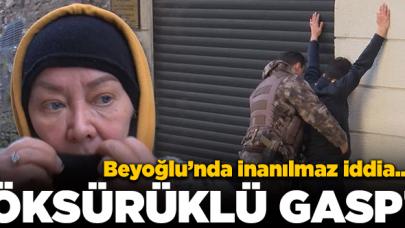 Öksürüklü gasp iddiasına gözaltı