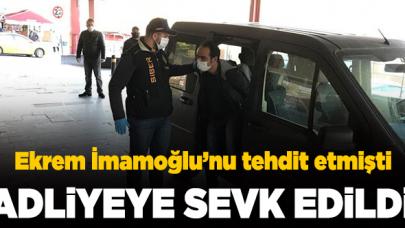 Ekrem İmamoğlu'nu tehdit etmişti! Tuna Görgünoğlu adliyeye sevk edildi