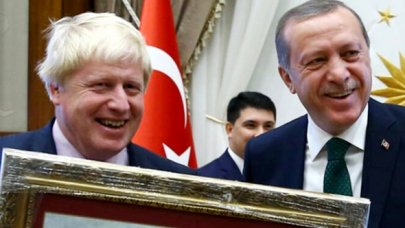 Erdoğan, İngiltere Başbakanı Johnson'a mektup gönderdi