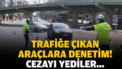 Sokağa çıkma yasağı sonrası trafikte denetim