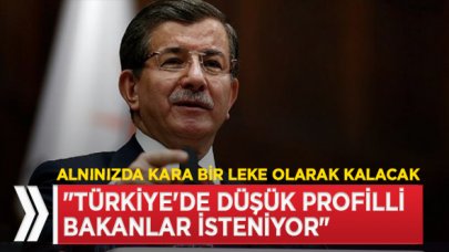 Davutoğlu: Ortak akıl çağrısında bulunuyorum