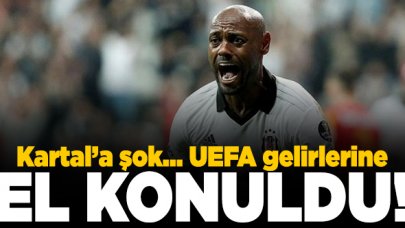 Beşiktaş'a şok! UEFA gelirlerine el konuldu