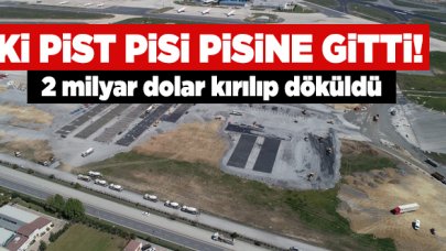 İki pist pisi pisine gitti! 2 milyar dolar kırılıp döküldü