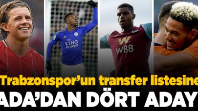 Premier Lig'den Trabzonspor'a dört aday! Üç forvet bir orta saha