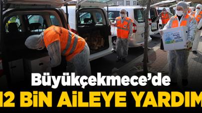 Büyükçekmece'de 12 bin aileye gıda yardımı