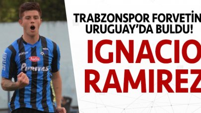 Trabzonspor'un yeni santraforu Urugay'dan: Ignacio Ramirez