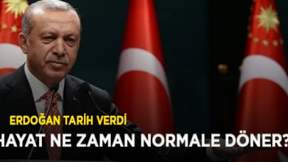 Erdoğan o tarihi işaret etti: Salgın ile yoğun bir mücadele içindeyiz