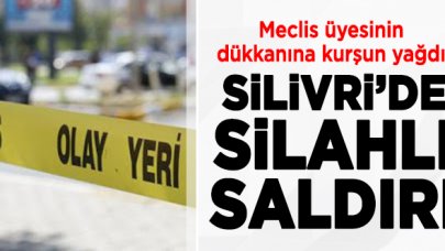 Silivri Belediye Meclis Üyesi Doruk Bulut'un dükkanına pompalı saldırı