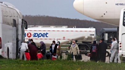 32 bin Türk vatandaşı Türkiye'ye getirildi