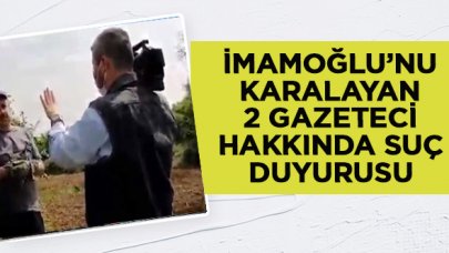 İmamoğlu'nun limon yardımını karalamak için haber yapan 2 gazeteci hakkında suç duyurusu