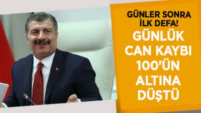 Sevindiren gelişme! Türkiye'de günlük can kaybı 100'ün altına düştü