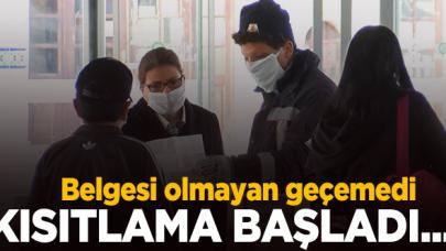 Adalar'a giriş çıkış kısıtlaması başladı