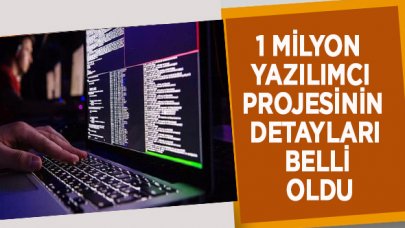 1 milyon yazılımcı projesinin tüm detayları netleşti