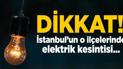 BEDAŞ İstanbul 29 Nisan Çarşamba elektrik kesintisi listesi | Elektrikler ne zaman gelecek?