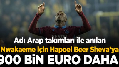 Anthony Nwakaeme için Hapoel Beer Sheva'ya en az 900 bin euro daha ödeme!