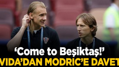 Vida Modric'i Beşiktaş'a çağırdı!