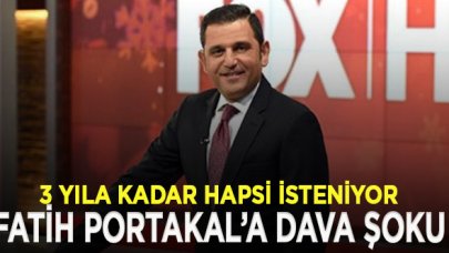 Fatih Portakal’a 3 yıla kadar hapis istemiyle dava açıldı