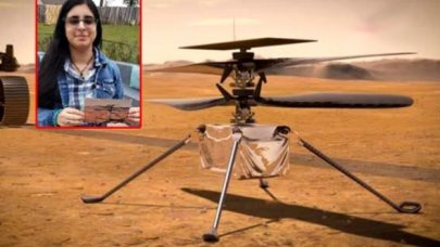 NASA'nın Mars'a göndereceği helikoptere ismini lise öğrencisi verdi