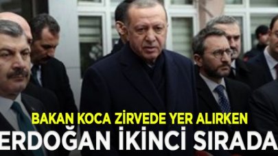 Liderler anketi: Fahrettin Koca Cumhurbaşkanı Erdoğan'ı geride bıraktı