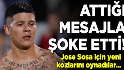 Arjantin'den Jose Sosa için ikinci mesaj