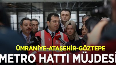 İmamoğlu'ndan İstanbullulara metro hattı müjdesi!