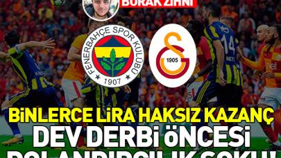 Fenerbahçe - Galatasaray derbisi öncesinde dolandırıcılık şoku!