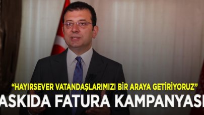 İmamoğlu'ndan "askıda fatura" kampanyası: Bu zor günlerde kimseyi geride bırakmayalım