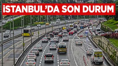 İstanbul'da trafik yüzde 18'e ulaştı