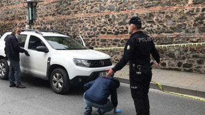 Şişli'de bir otomobile silahlı saldırı