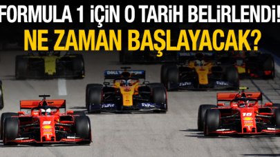 Formula 1 2020 ne zaman başlayacak? İlk yarış haritası için tarih belirlendi