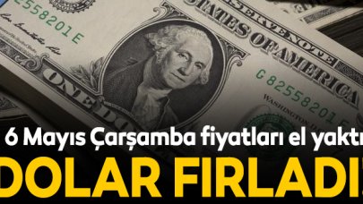 Dolar/TL kaç lira oldu? 6 Mayıs Çarşamba dolar fiyatları