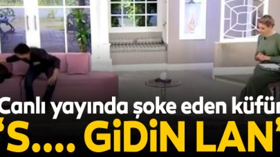 Esra Erol'da canlı yayında küfür etti: 'S.... gidin lan' | Esra Erol'da küfür videosu