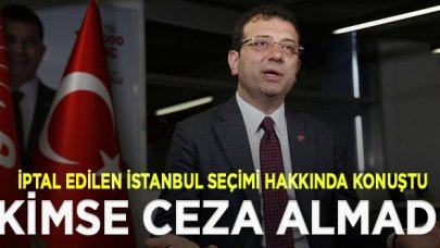 İmamoğlu'ndan seçim tepkisi: Aradan 1 yıl geçti, iptal edilen İstanbul seçimi için kimse ceza almadı!