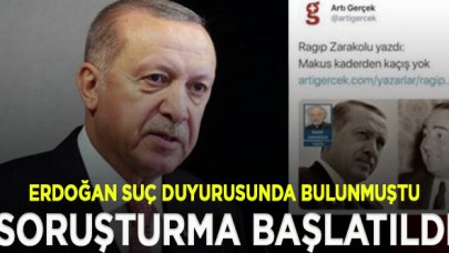 Erdoğan'ın suç duyurusunda bulunduğu Ragıp Zarakolu hakkında soruşturma başlatıldı