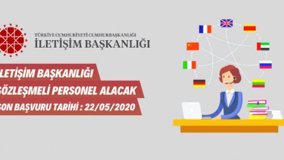 İletişim Başkanlığı sözleşmeli personel alımı yapacak