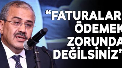 Faturaları ödemek zorunda değilsiniz