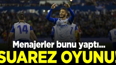 Galatasaray'a menajer oyunu! Luis Suarez için bunu yaptılar...